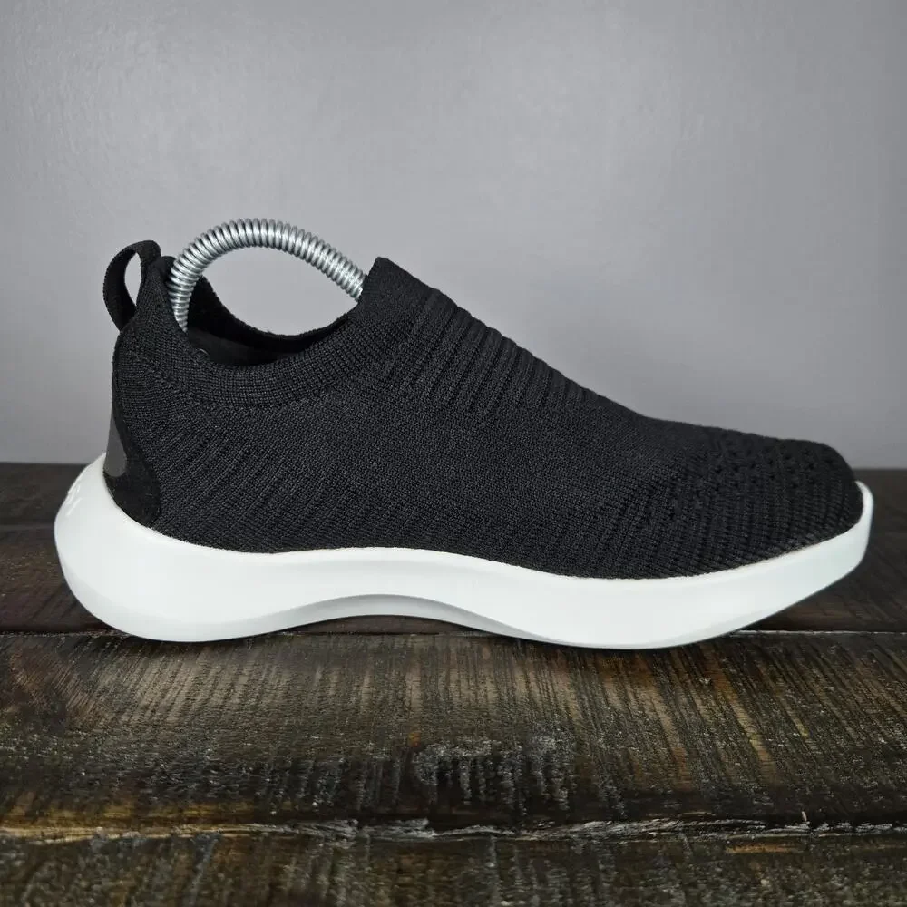 Vessi Everyday Move Slip On Womens Size 5 Waterproof Shoes Sneakers Black White